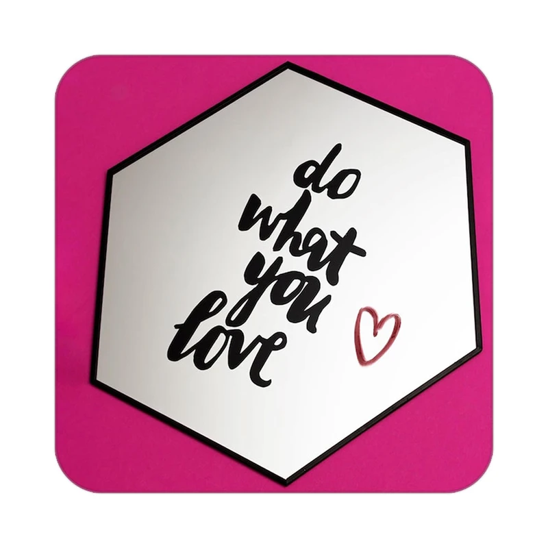 زیر لیوانی کاکتی طرح عاشقانه مدل mp41109