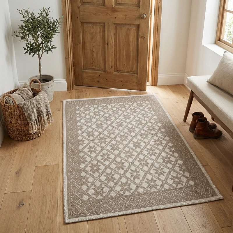پادری مدل ستاره ترک سایز 150*80 سانتی متر مناسب برای فضای داخلی