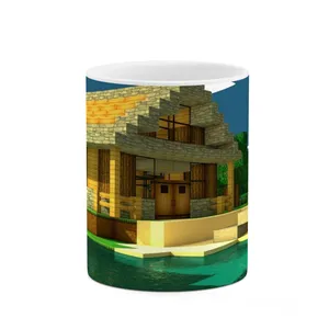 ماگ کاکتی طرح ماینکرافت minecraft مدل mgh41495