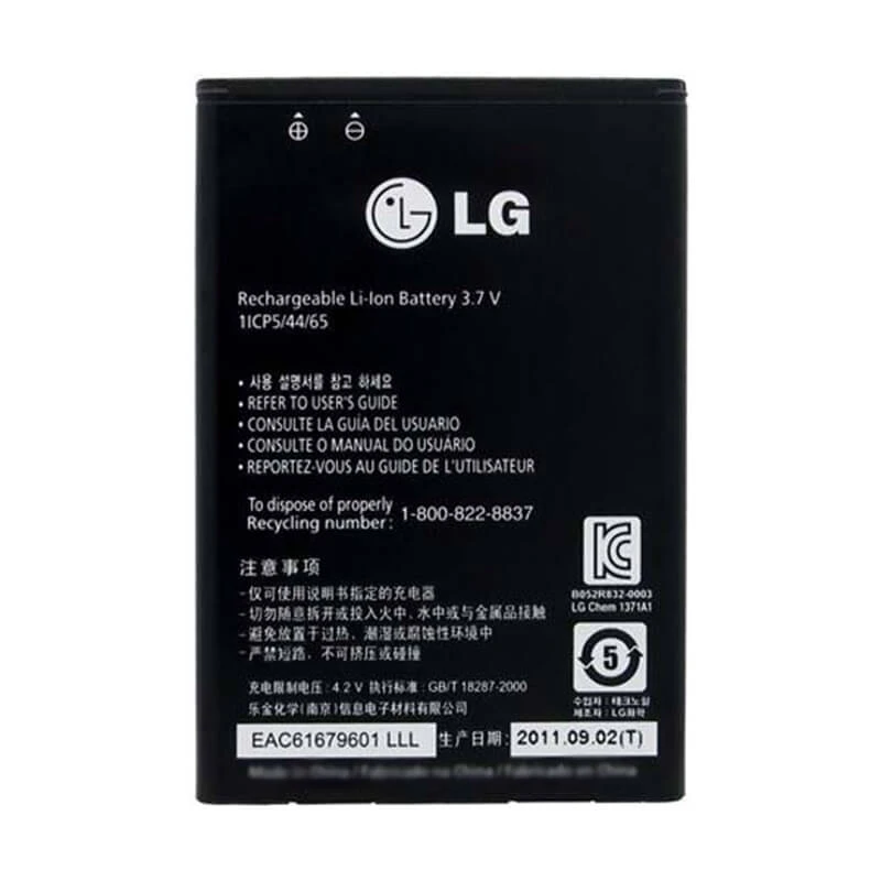 باتری گوشی مدل BL-44JN ظرفیت 1500 میلی آمپر ساعت مناسب برای گوشی موبایل ال جی  Optimus L1