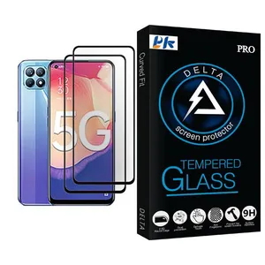 PK Delta Glass MIX002 Screen Protector For Oppo Reno4 SE Pack Of 2