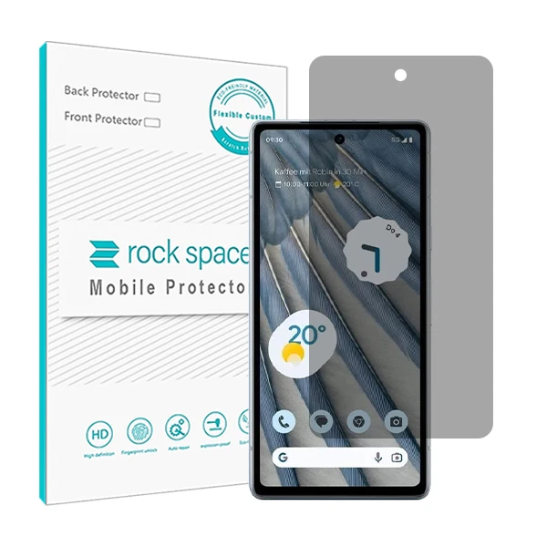 محافظ صفحه نمایش حریم شخصی راک اسپیس مدل HyPRV مناسب برای گوشی موبایل گوگل Google Pixel 7a
