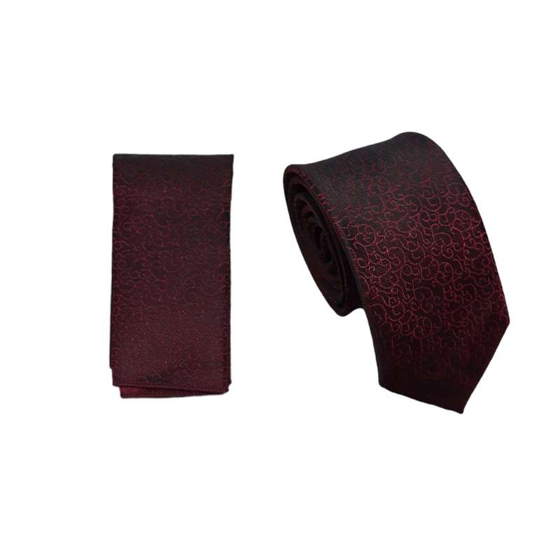 ست کراوات و دستمال جیب مردانه ورلد فشن کد 061