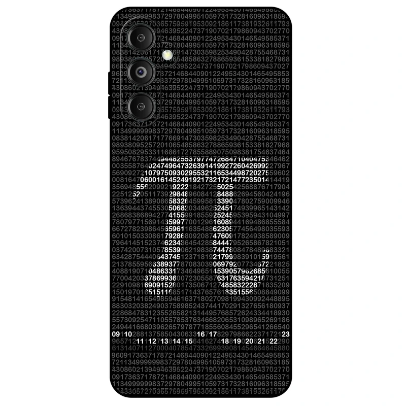 کاور مگافون طرح عدد پی مدل 7240 مناسب برای گوشی موبایل سامسونگ Galaxy M14 5G