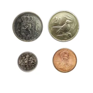 سکه تزئینی مدل SEK408 مجموعه 4 عددی