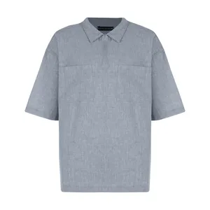 پولوشرت آستین کوتاه مردانه مدل زیپ دار