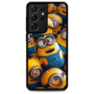 AKAM AMC-WSGS21U-MINIONS1 Cover For Samsung Galaxy S21 Ultra