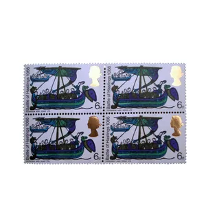 تمبر یادگاری طرح هنری مدل تابلو نقاشی کد T-14 بسته 4 عددی