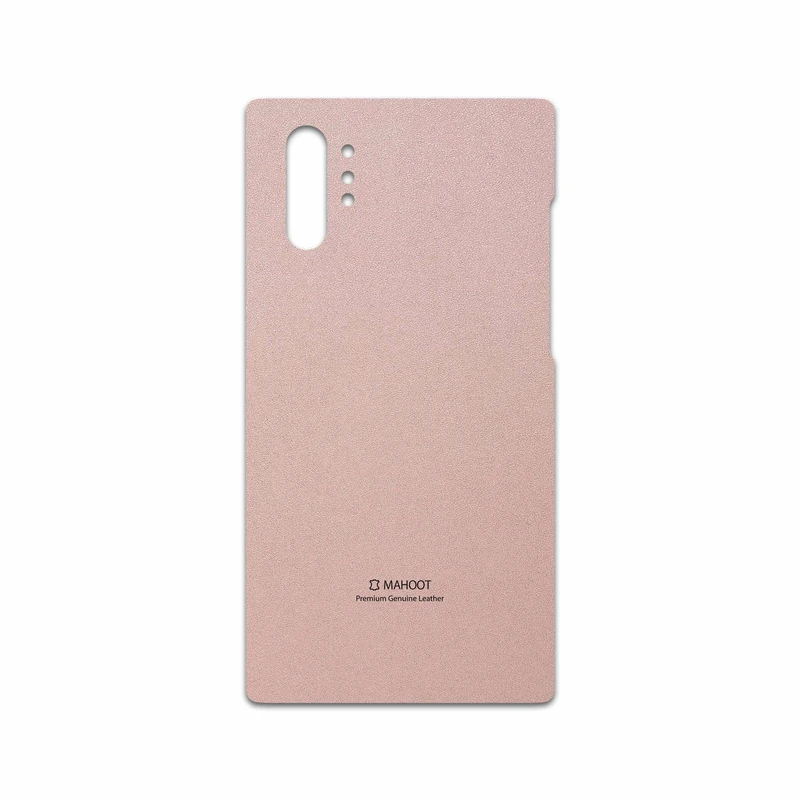 برچسب پوششی ماهوت مدل Rose Gold Leather مناسب برای گوشی موبایل سامسونگ Galaxy Note 10 Plus