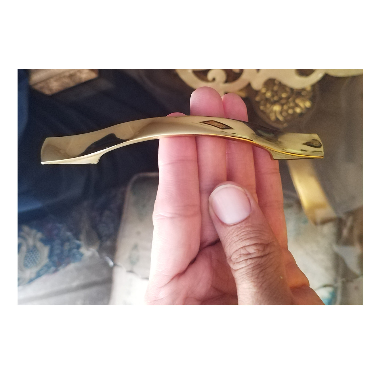 دستگیره کابینت و کمد مدل SDN96 بسته 5 عددی دستگیره کابینت و کمد مدل SDN96 بسته 5 عددی