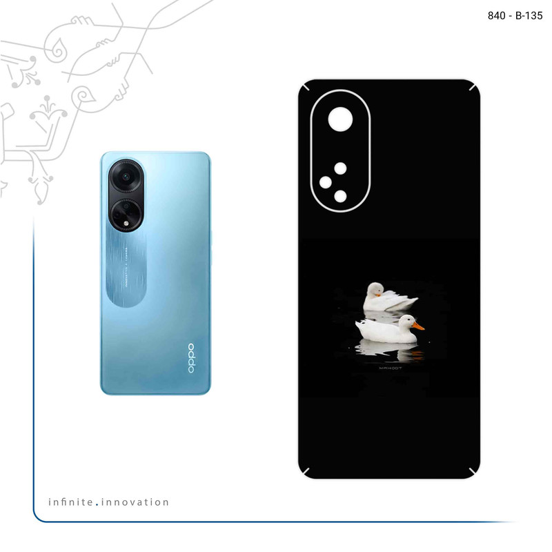 برچسب پوششی ماهوت مدل Duck مناسب برای گوشی موبایل اپو A98