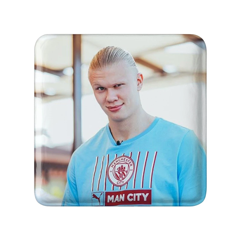 مگنت خندالو طرح ارلینگ هالند (Erling Haaland) مدل مربعی کد 36373