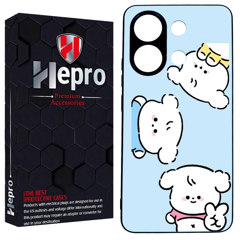 کاور هپرو طرح فانتزی مدل TPU مناسب برای گوشی موبایل شیائومی REDMI NOTE 13 4G