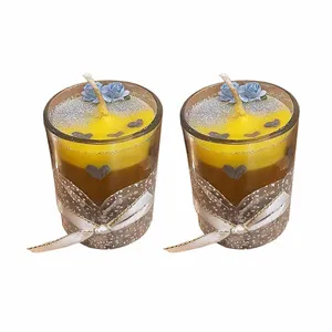 شمع لیوانی مدل 098 مجموعه دو عددی