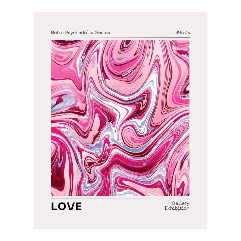 پوستر مدل رنگارنگ ادرار گرادیان