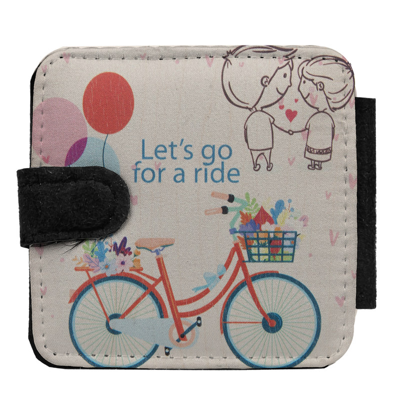 آینه جیبی مدل زوج و دوچرخه کد A701