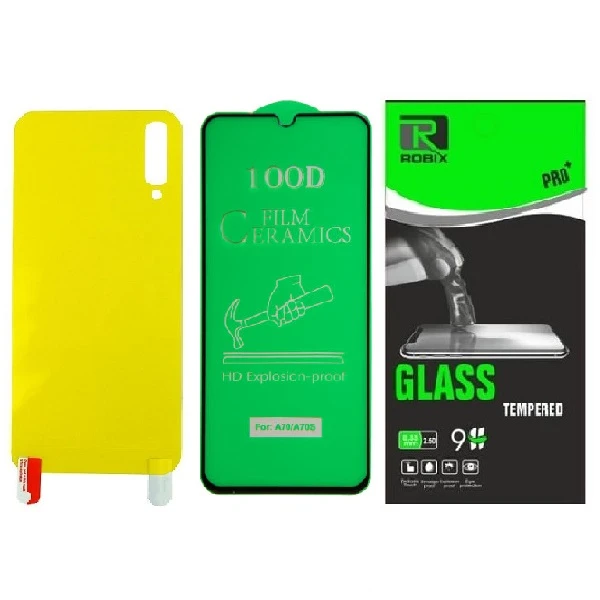 محافظ صفحه نمایش وپشت روبیکس مدل CR-A70مناسب برای گوشی موبایل سامسونگ Galaxy A70