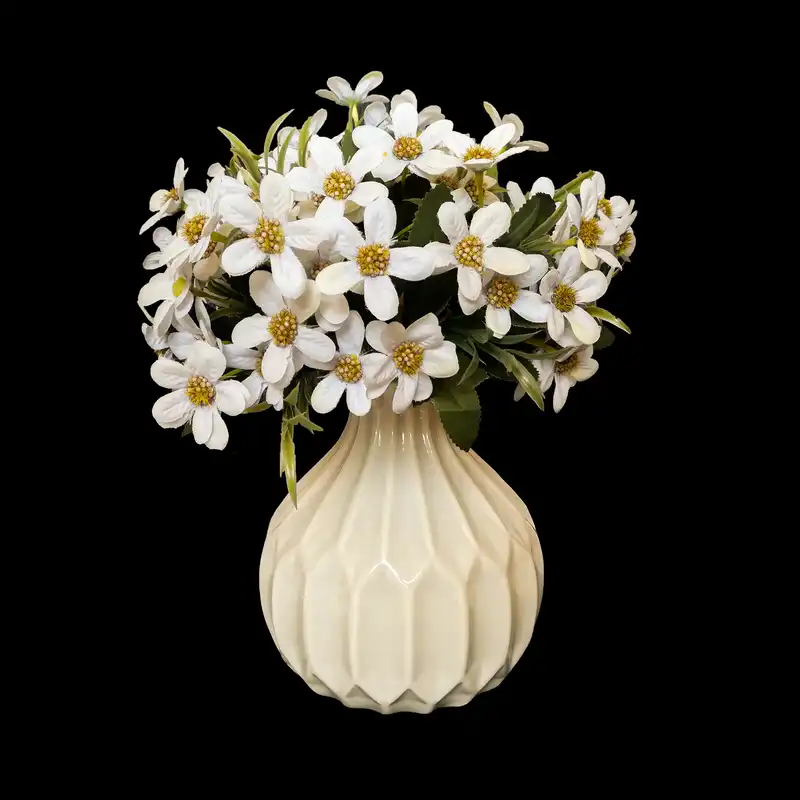 گلدان سرامیکی مدل لانه زنبوری کد 215