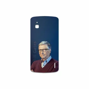 MAHOOT Bill Gates Cover Sticker for Google Nexus 4