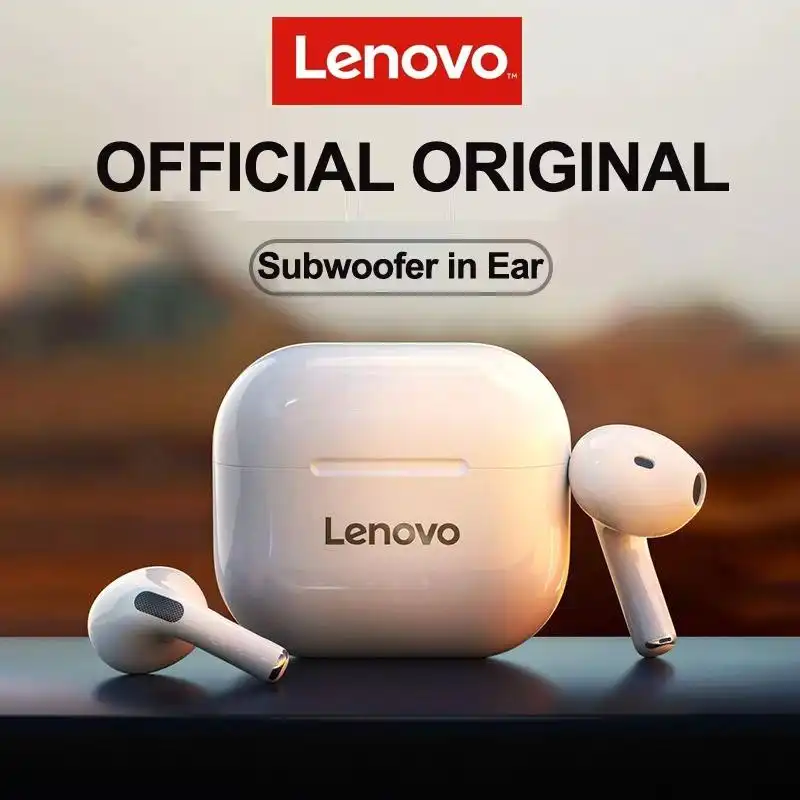 هندزفری بلوتوثی لنوو مدل SAE Lenovo LP40 TWS Bluetooth Earphone Brand Quality Mini