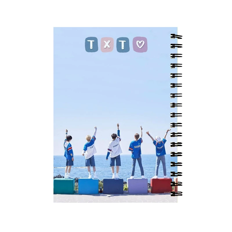 دفتر مشق 50 برگ طرح گروه تی اکس تی کد 7266