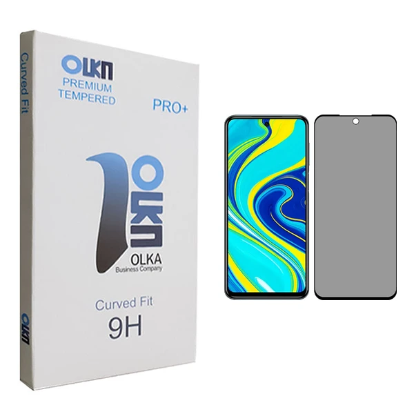 محافظ صفحه نمایش حریم شخصی الکا مدل +PRO مناسب برای گوشی موبایل شیائومی Redmi Note 9 Pro Max