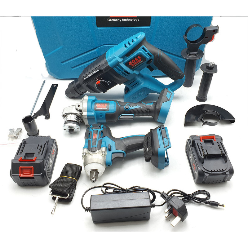 ابزار سه کاره شارژی باس مدل LIFE-STYLE L مجموعه 3 عددی