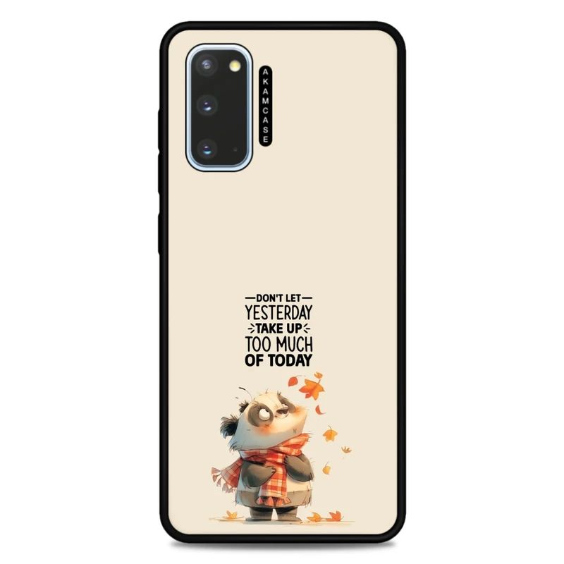 کاور آکام مدل AMC-WSGS20-ANIMALS QOUTES-12 مناسب برای گوشی موبایل سامسونگ Galaxy S20