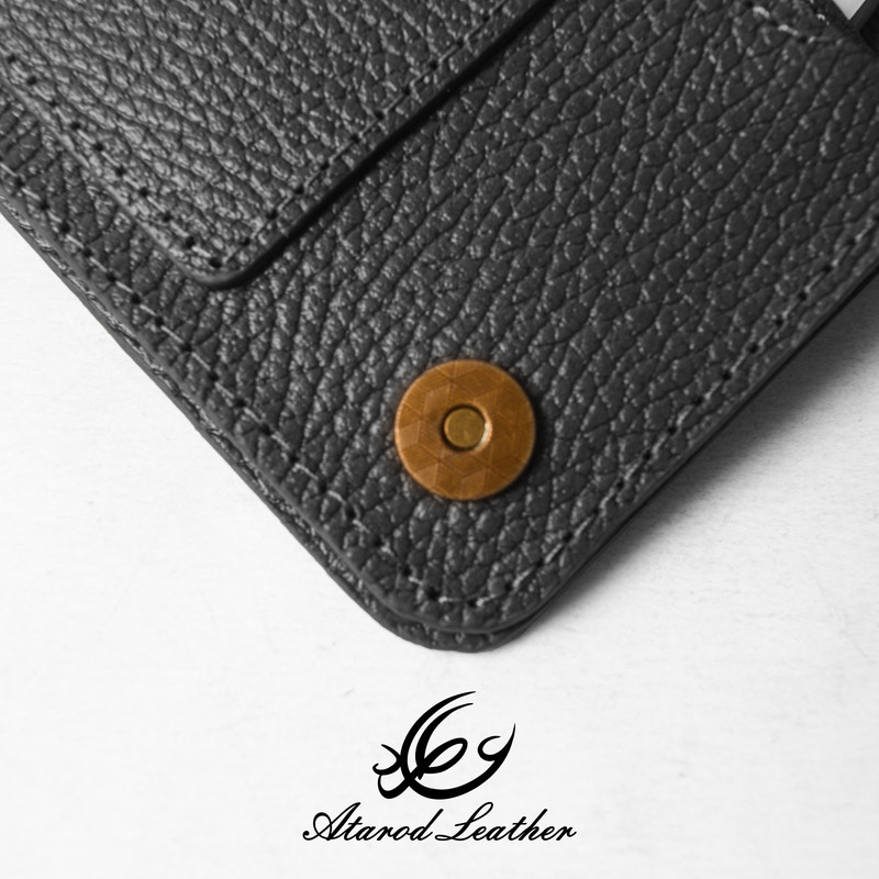 کیف پول چرم عطارد مدل چرم طبیعی کد K25