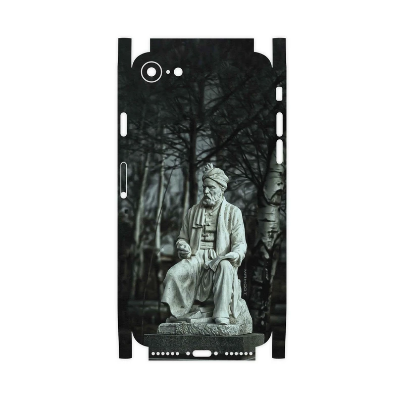 برچسب پوششی ماهوت مدل Ferdowsi-Logo-FullSkin مناسب برای گوشی موبایل اپل iPhone SE 2022