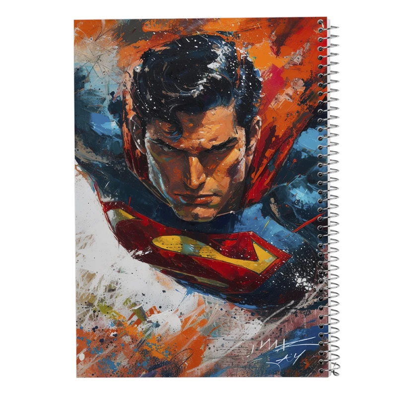 دفتر مشق 50 برگ مدوپد مدل سوپرمن (superman) کد DF14973
