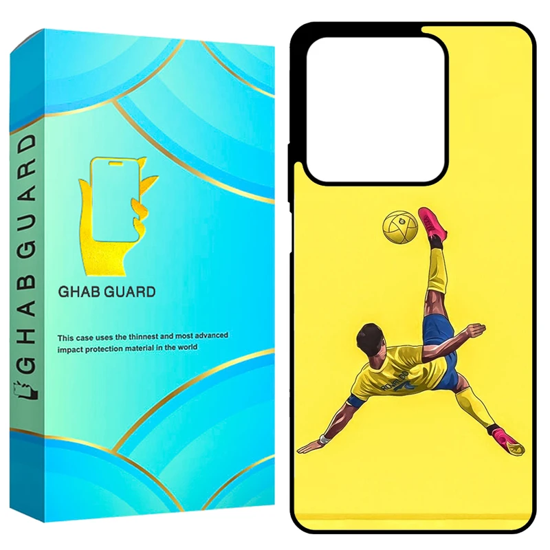کاور قاب گارد طرح رونالدو  مدل GCHPN134 مناسب برای گوشی موبایل شیائومی Redmi Note 13 4G