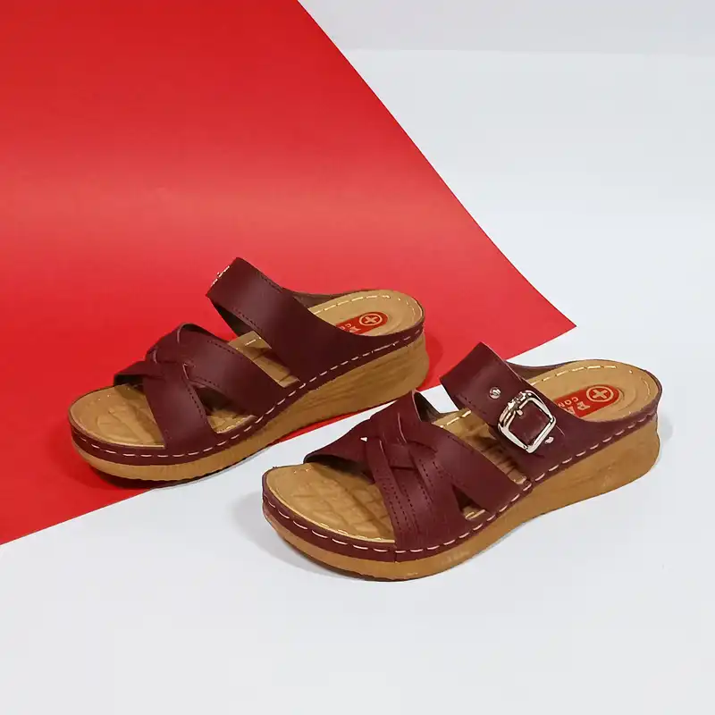 دمپایی زنانه مدل طبی دوختی کد Pe-90000002