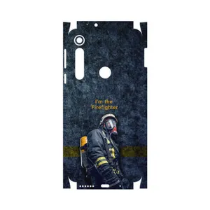 MAHOOT Firefighter-FullSkin Cover Sticker for Motorola One Macro