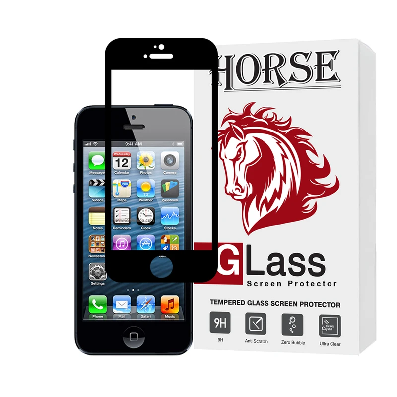 محافظ صفحه نمایش هورس مدل CRMSNWHO مناسب برای گوشی موبایل اپل iPhone 5s / iPhone 5c / iPhone 5