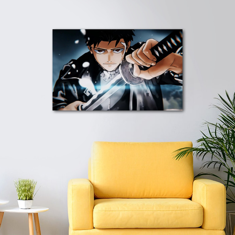 تابلو شاسی عرش مدل فانتزی انیمه پسر کد As4081