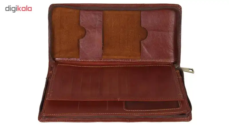 کیف دسته چک چرم بارز مدل DM76