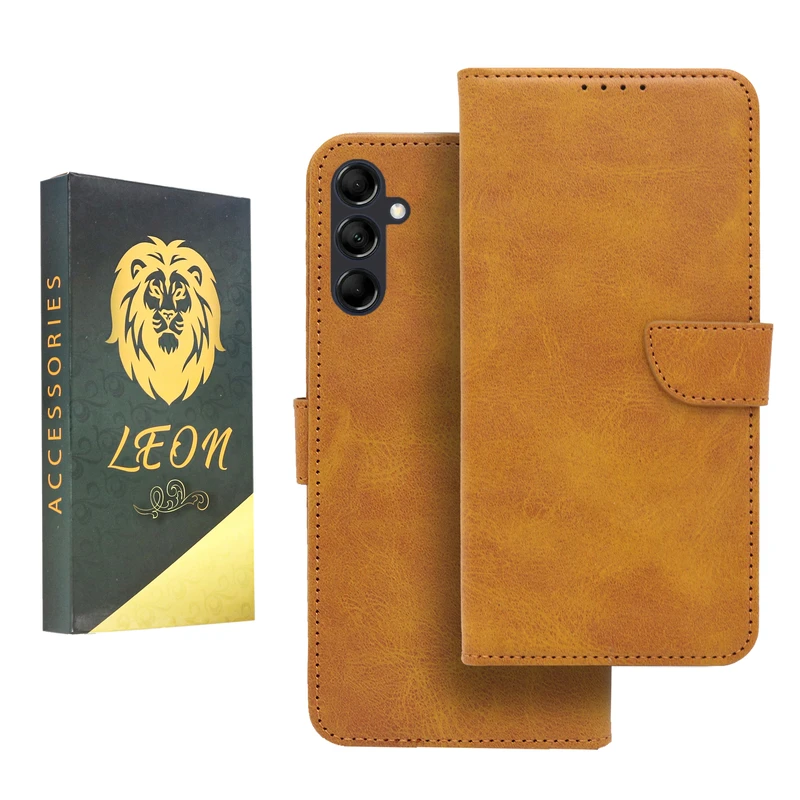 کیف کلاسوری لئون مدل Khoshi مناسب برای گوشی موبایل سامسونگ Galaxy A16