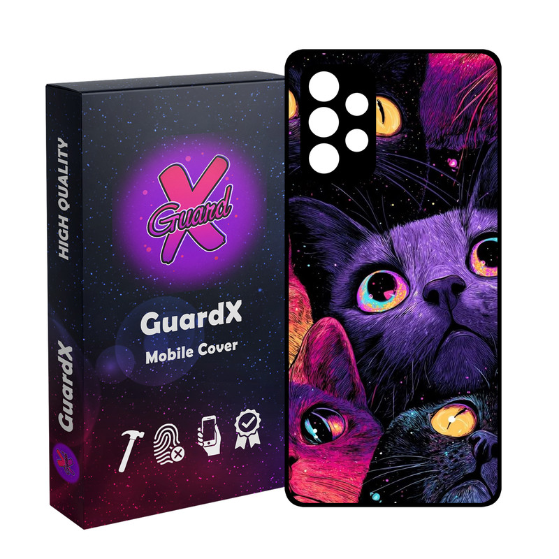 کاور گارد ایکس طرح گربه مدل 11170 مناسب برای گوشی موبایل سامسونگ Galaxy A32 4G