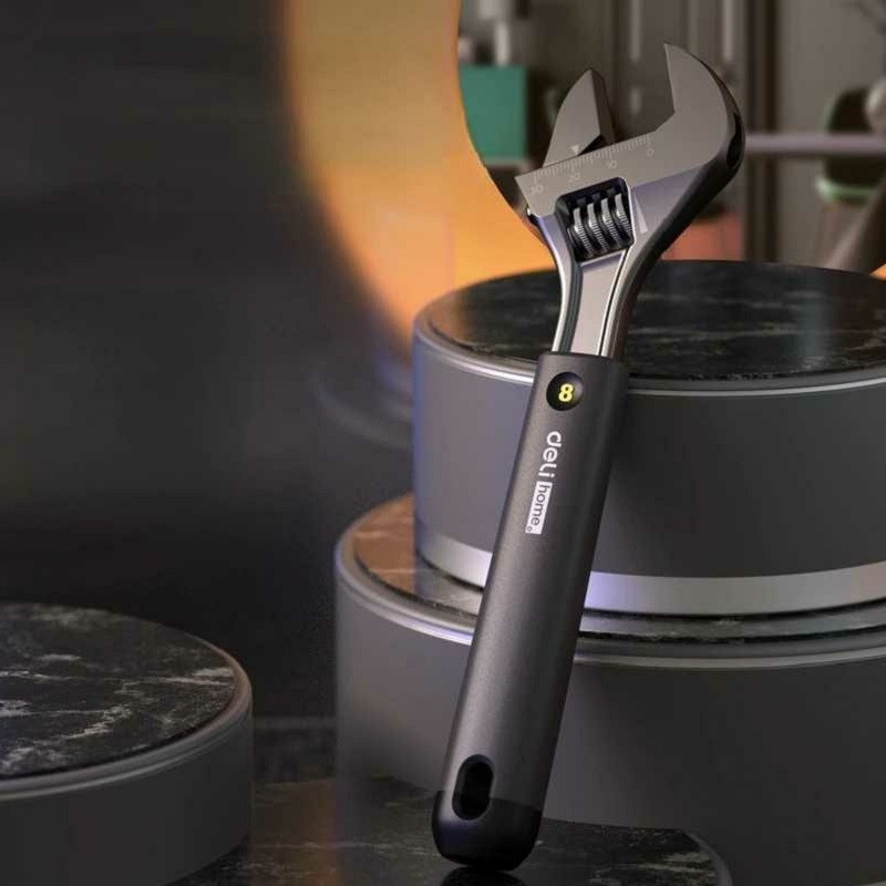 آچار فرانسه دلی مدل HT1508 سایز 8 اینچ