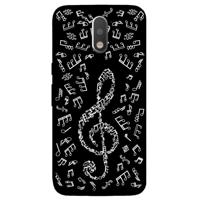 کاور مگافون طرح نوت موسیقی مدل 1370 مناسب برای گوشی موبایل موتورولا Moto G4 Plus
