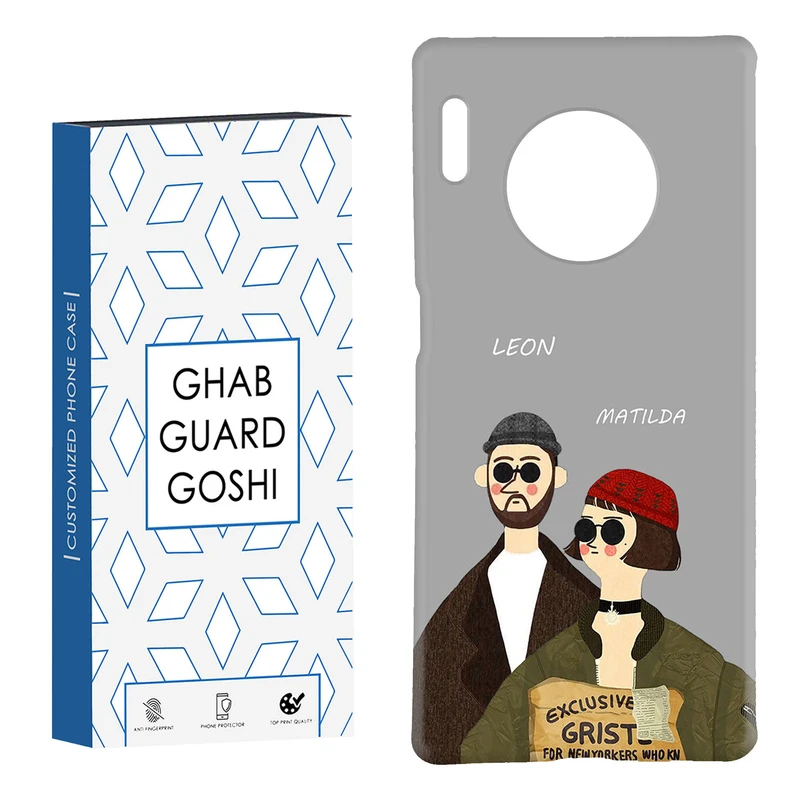 کاور قاب گارد گوشی طرح لئون و ماتیلدا کد TPU-095 مناسب برای گوشی موبایل هوآوی  Mate 30 pro