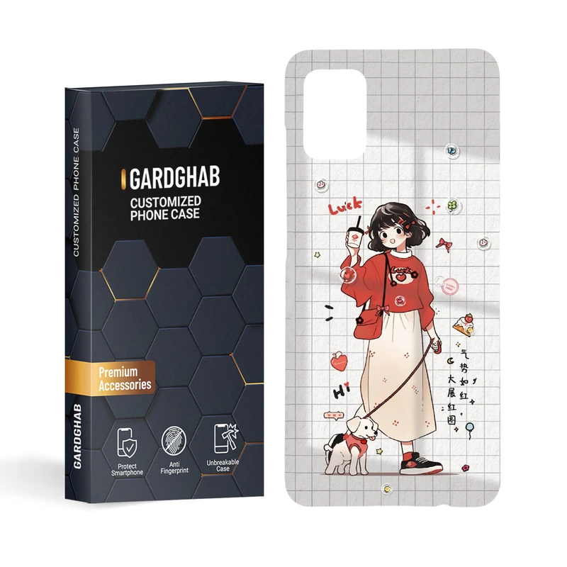 کاور گارد قاب مدل دخترانه مناسب برای گوشی موبایل سامسونگ Galaxy A51 / M40S / A515F