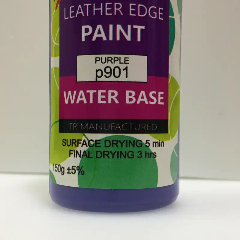 رنگ بنفش لبه چرم آنیما کد P901 وزن 150 گرم