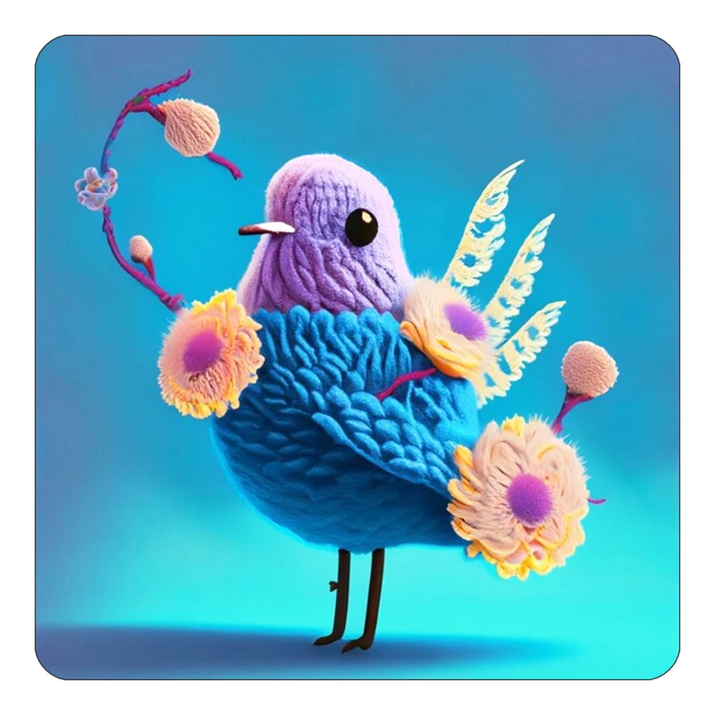 مگنت کاکتی طرح حیوانات رنگی مدل mp26481