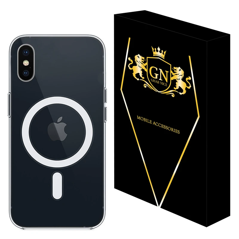 کاور قاب نایس مدل MGSAFE مناسب برای گوشی موبایل اپل iPhone X