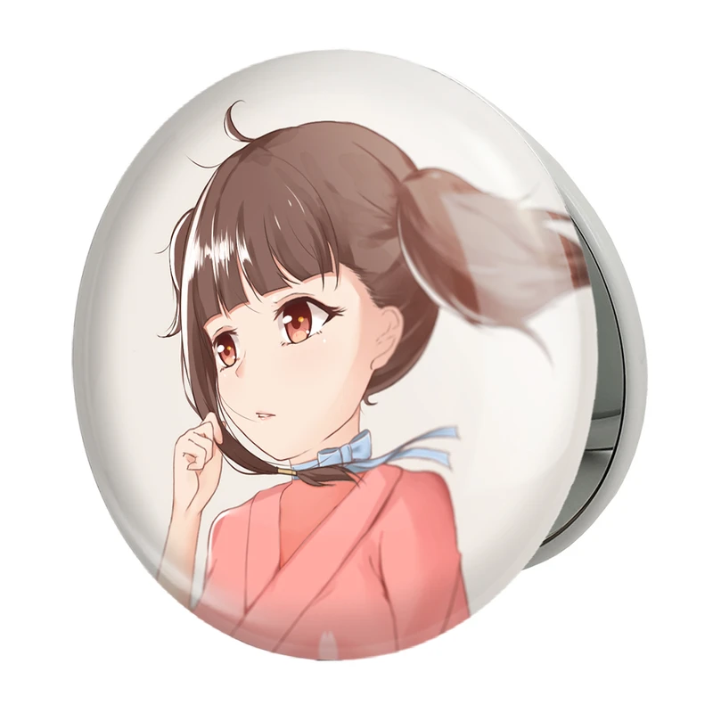 آینه جیبی خندالو طرح مومی انیمه کابانری (Kabaneri) مدل تاشو کد 35990