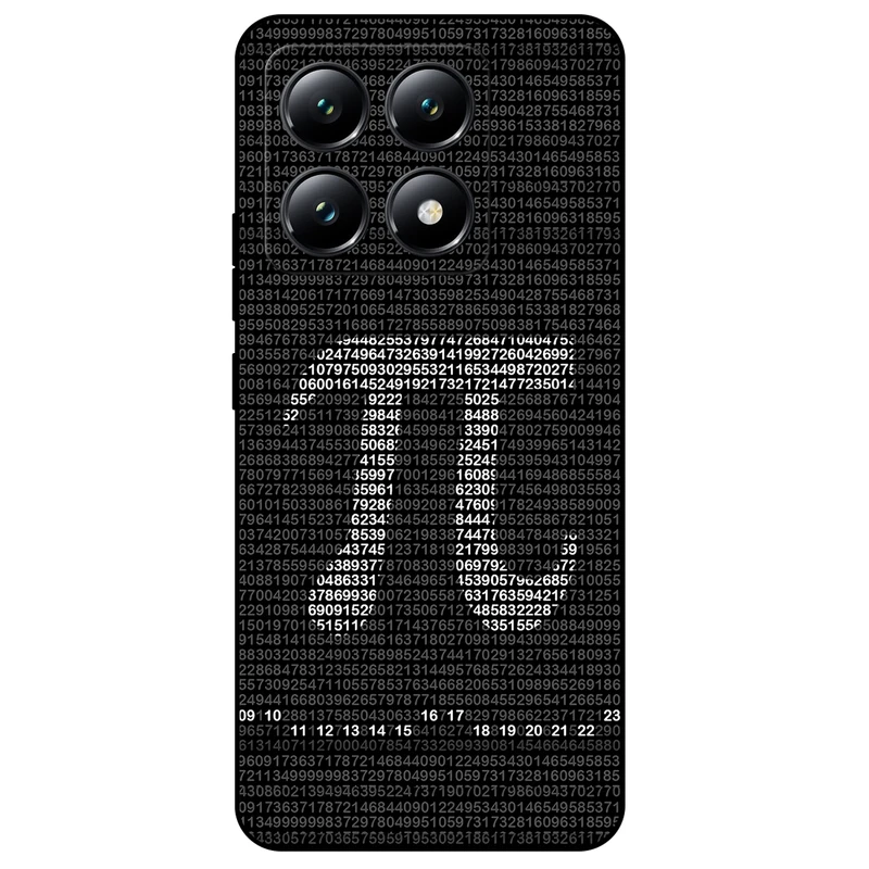 کاور مگافون طرح عدد پی مدل 7240 مناسب برای گوشی موبایل شیائومی 14T