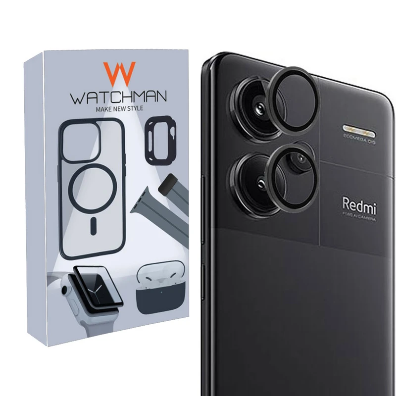 محافظ لنز دوربین رینگی واچ من مدل Ring Metal-4K مناسب برای گوشی موبایل شیائومی Redmi Note 13 PRO PLUS
