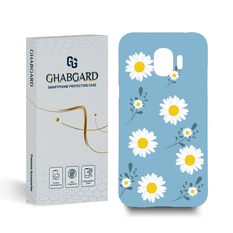 کاور قاب گارد مدل گل مناسب برای گوشی موبایل سامسونگ  Galaxy J2 Pro 2018